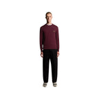 Lyle & Scott Bordeaux Cotton Sweatshirt