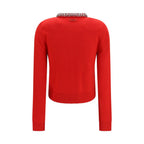 PINKO Multicolor Wool Oves Aries Cardigan