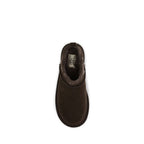 UGG Brown Suede Leather Mules