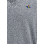 Vivienne Westwood Gray Cotton Sweatshirt