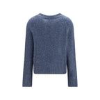 Allude Blue Cashmere Cardigan