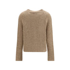Allude Beige Cashmere Cardigan