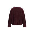 Allude Purple Cashmere Sweater