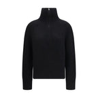Allude Black Cashmere Sweater
