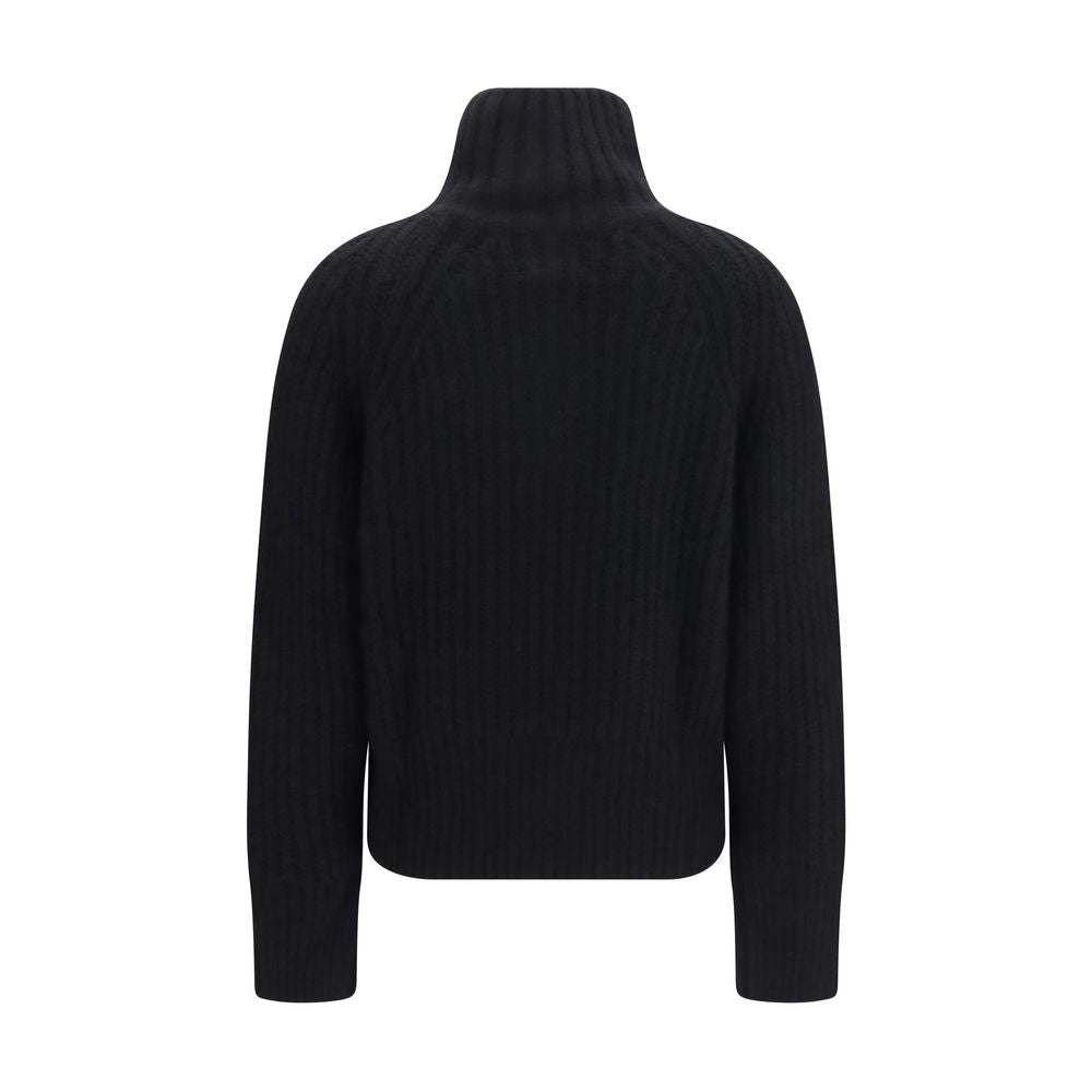 Allude Black Cashmere Sweater