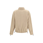 Miu Miu Beige Cotton Full-Length Jacket