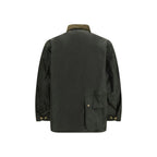 Barbour International Bicolor Cotton Full-Length Jacket