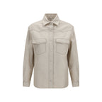 Fendi Beige Denim Shirt