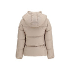 Moncler Beige Goose Down Shell Jacket