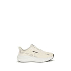 Palm Angels Beige Fabric Low Top Sneakers