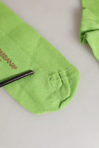 Dolce & Gabbana Men Green Viscose Over The Calf Accessory Socks