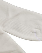 Dolce & Gabbana White Cotton DG Logo Mid Calf Accessory Socks