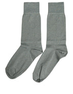 Dolce & Gabbana Gray Viscose Logo Mid Calf Accessory Socks