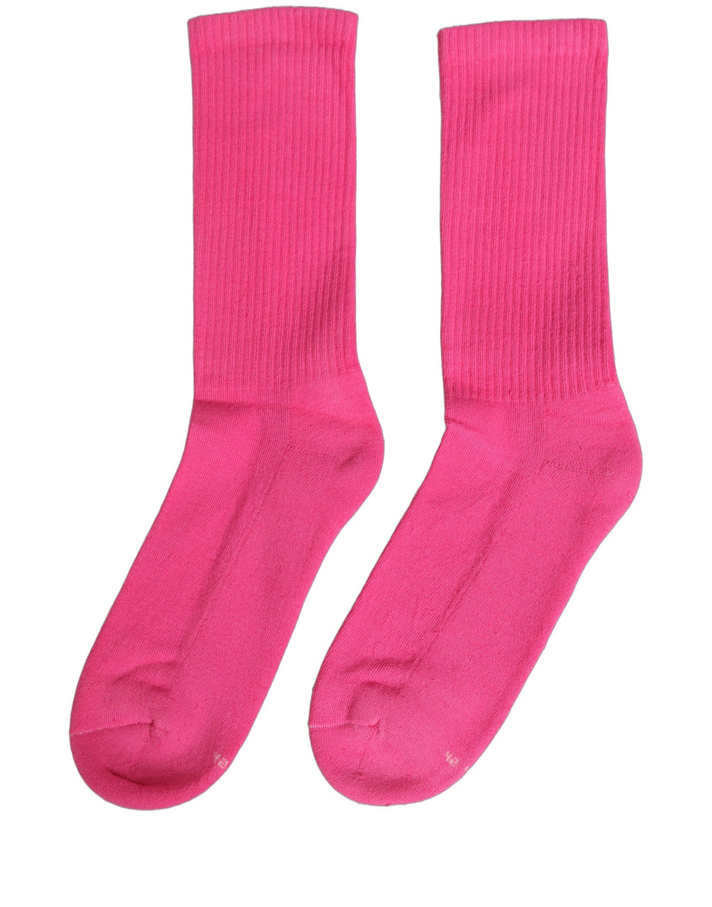 Dolce & Gabbana Pink Cotton Ribbed Mid Calf Women Accessory Socks