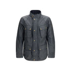 Belstaff Blue Cotton Shell Jacket