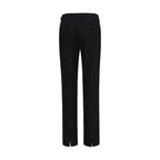 Max Mara Black Viscose Casual Pants