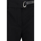 Max Mara Black Viscose Casual Pants
