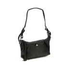 Vivienne Westwood Black Lambskin Shoulder Bag