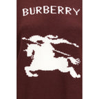 Burberry Bordeaux Wool Oves Aries Sweatshirt