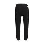 Moncler Black Cotton Athletic Pants