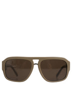 Dolce & Gabbana Khaki DG4403 Acetate Aviator Frame Eyewear Sunglasses