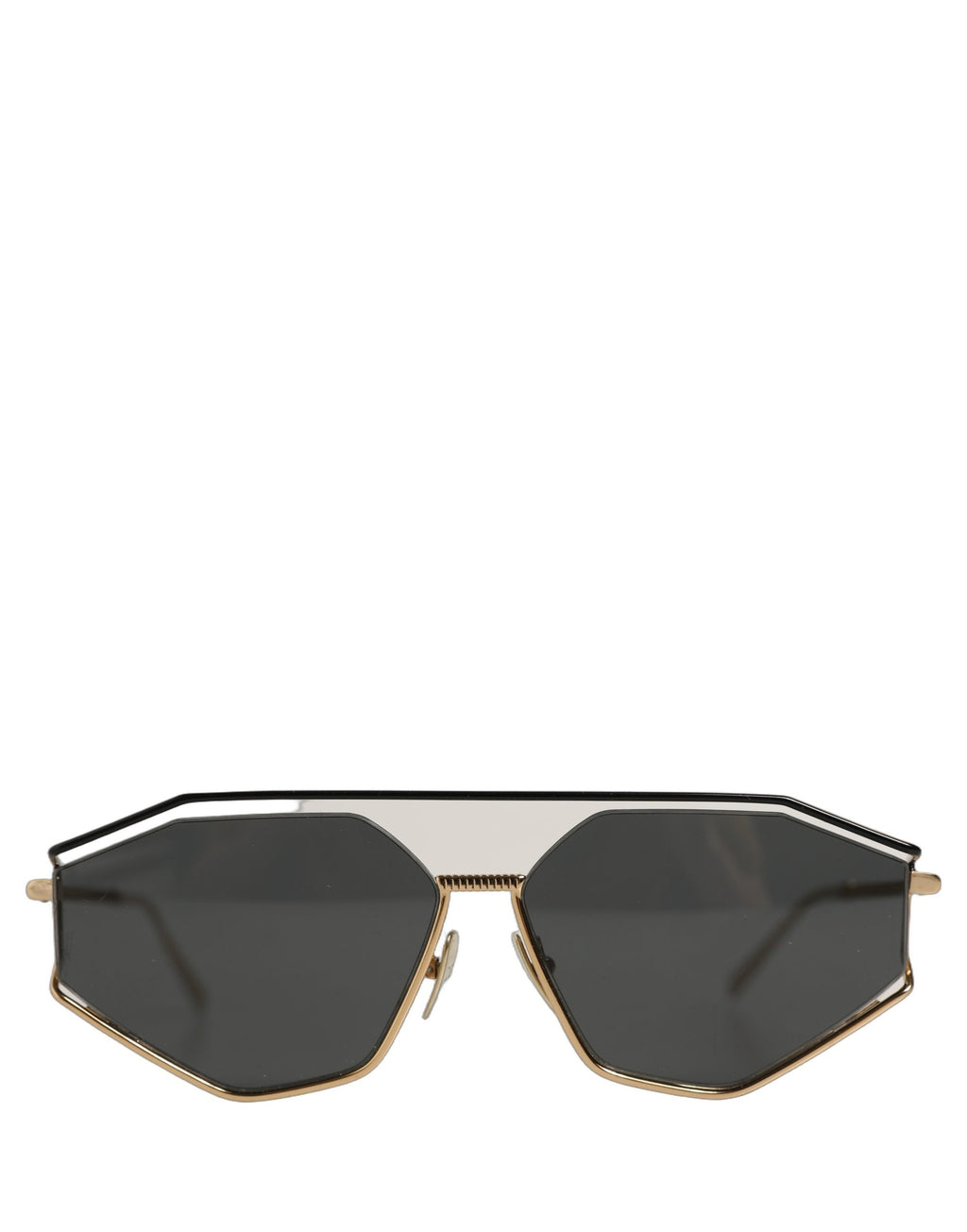 Dolce & Gabbana Gold DG2265 Sartoriale Metal Frame Eyewear Sunglasses