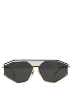 Dolce & Gabbana Gold DG2265 Sartoriale Metal Frame Eyewear Sunglasses