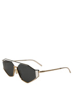 Dolce & Gabbana Gold DG2265 Sartoriale Metal Frame Eyewear Sunglasses