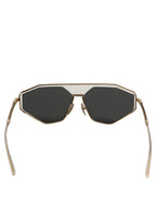 Dolce & Gabbana Gold DG2265 Sartoriale Metal Frame Eyewear Sunglasses