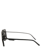 Dolce & Gabbana Black DG2193J Rectangular Metal Frame Eyewear Sunglasses