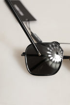 Dolce & Gabbana Black DG2193J Rectangular Metal Frame Eyewear Sunglasses