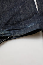 Dolce & Gabbana Dark Blue Relaxed Wide Leg Cotton Denim Jeans