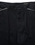 Dolce & Gabbana Black Cotton Stretch Straight Men Denim Jeans
