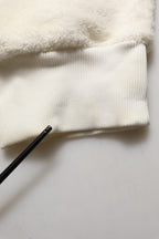 Dolce & Gabbana Off White Terry Cotton Plush Men Jogger Pants