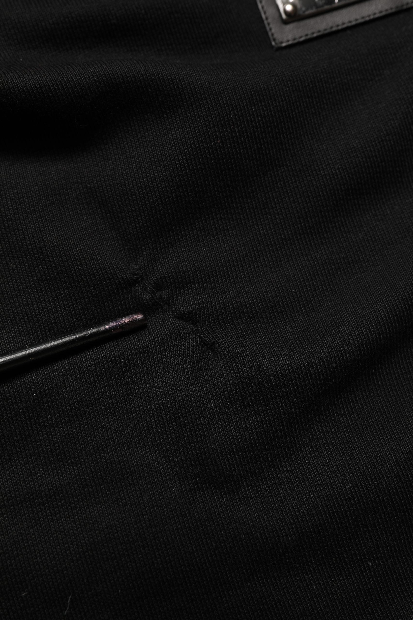 Dolce & Gabbana Black Cotton Logo Jogger Men Sweatpants Pants