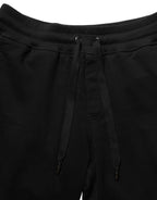 Dolce & Gabbana Black Cotton Logo Jogger Men Sweatpants Pants