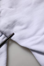 Dolce & Gabbana White Cotton Drawstring Jogger Trouser Pants