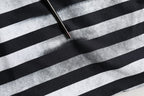 Dolce & Gabbana Blue Striped Print Cotton Crew Neck T-shirt