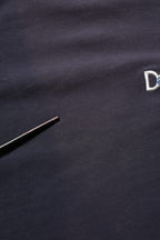 Dolce & Gabbana Dark Blue Cotton Stretch Round Neck T-shirt