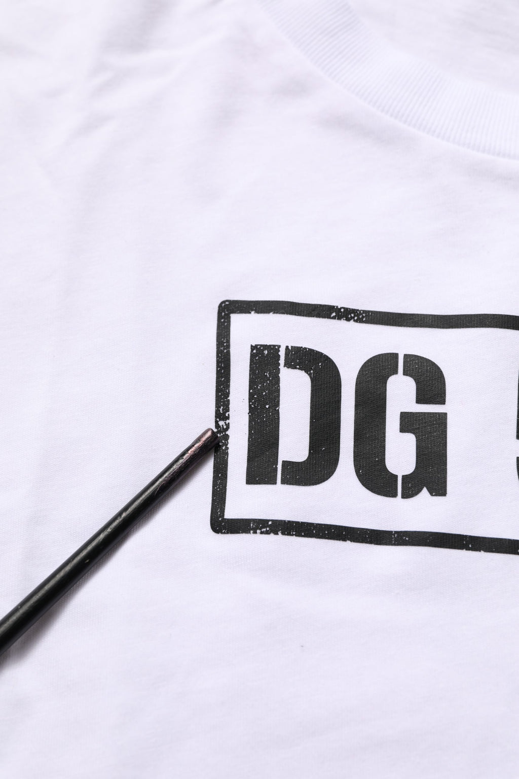 Dolce & Gabbana White DG 58.62 Cotton Crew Neck Men T-shirt