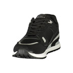 U.S. POLO ASSN. Black Polyurethane Men's Sneaker