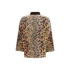 R13 Multicolor Cotton Full-Length Jacket