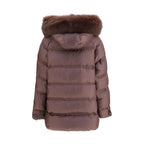 Peuterey Bordeaux Polyester Full-Length Jacket