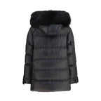 Peuterey Black Polyester Full-Length Jacket