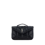Saint Laurent Black Lamb Ovis Aries Shoulder Bag