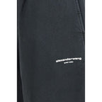 Alexander Wang Black Cotton Casual Pants