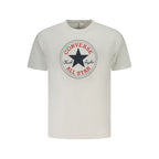 Converse White Cotton Men's T-Shirt