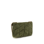 Saint Laurent Bicolor Calf Leather Bos Taurus Shoulder Bag