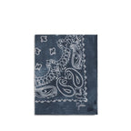 Golden Goose Blue Silk Scarf