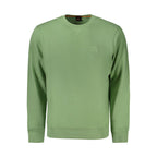 Hugo Boss Green Cotton Men's Sweatshirt